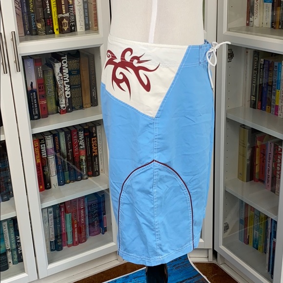 Physical Science Light Blue/White Board Shorts - Picture 7 of 16